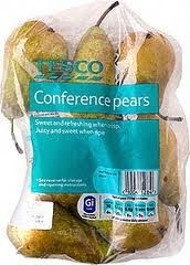 Tesco pears, but not exactly the ones I bought