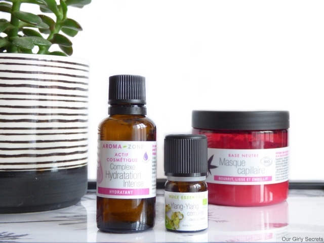 cosmétique maison base neutre capillaire aroma zone