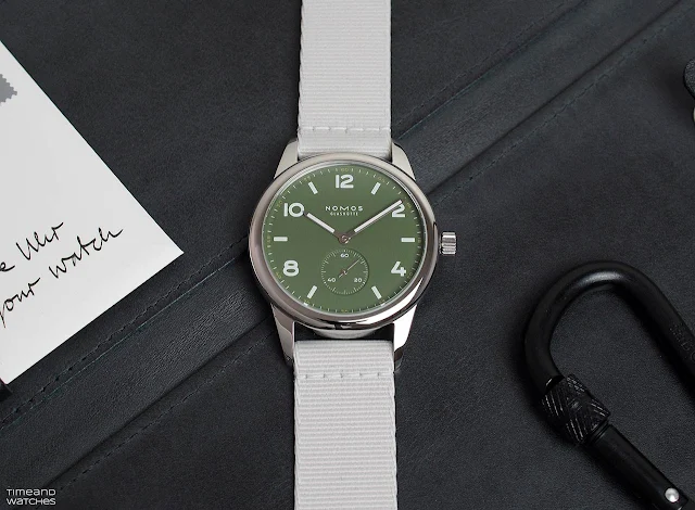 Nomos Club Automatic Olive Green 753.S3