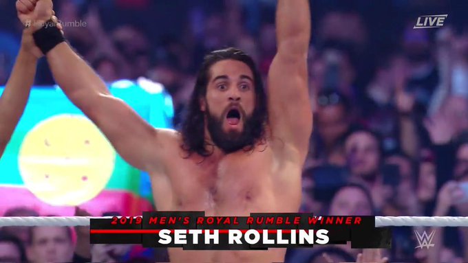 Seth Rollins wins 2019 Royal Rumble match