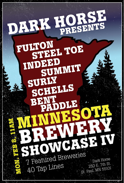 Dark Horse presents minnesota brewery showcase four on monday february 8 art