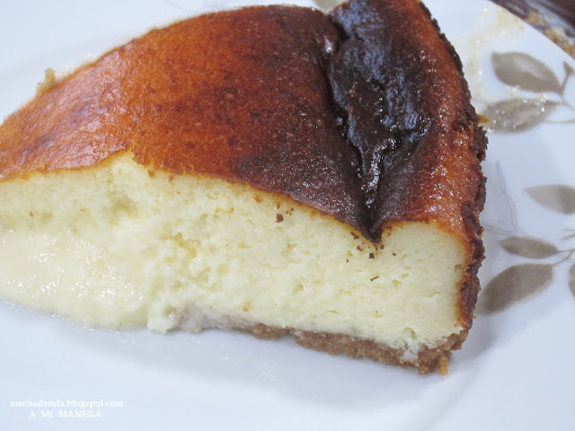 TARTA DE QUESO DE CRISTINA PEDROCHE (Receta de Dabiz Muñoz)