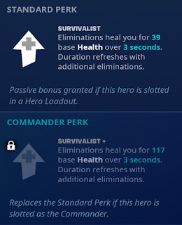 Survivalist Jonesy perks