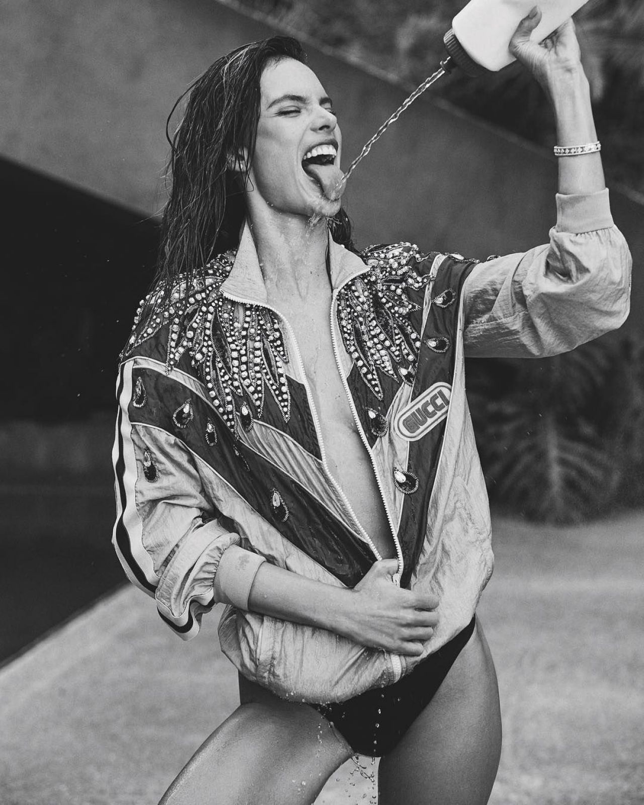 Alessandra Ambrosio fashion world cup model photo shoot