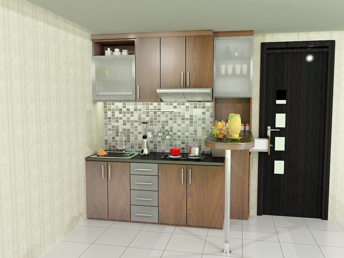 KITCHEN SET APARTEMEN  Dian Interior Design