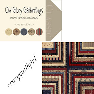 Moda OLD GLORY GATHERINGS Quilt Fabric by Primitive Gatherings