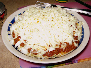 Cincinnati chili, served four-way.