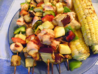 Grilled Chicken and Corn Recipe | Healthy Chicken Recipe