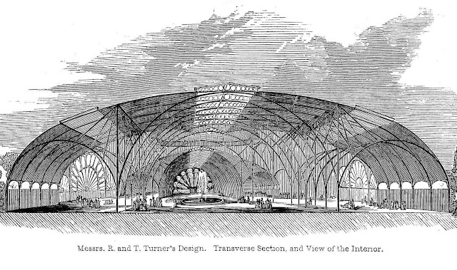 rejected Turner design for the 1851 Crystal Palace