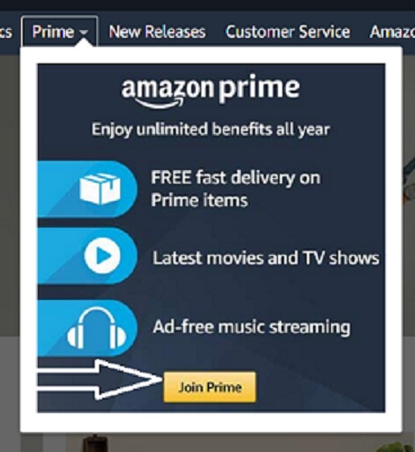 join amazon prime free