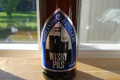 Wisby Pils från Gotlandsbryggeriet