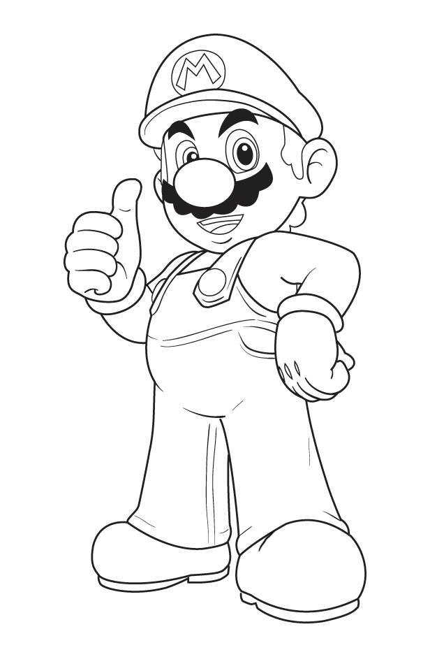 super mario coloring pages free printable coloring pages cool