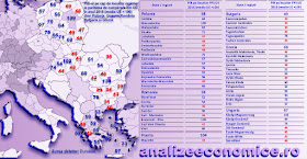 Topul celor mai bogate și celor mai sărace regiuni din UE