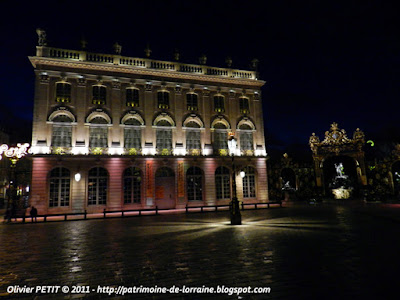 NANCY (54) - Place Stanislas : photos nocturnes de fin d'année 2011