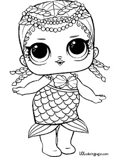 LOL Surprise Free Printable Coloring Pages.