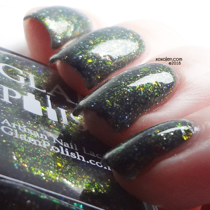 xoxoJen's swatch of Glam Polish 1, 2 Freddy’s Coming For You