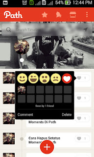 Cara Menghapus Status Moments Kita Di Path-2