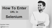 How To Enter The URL In Selenium Webdriver 