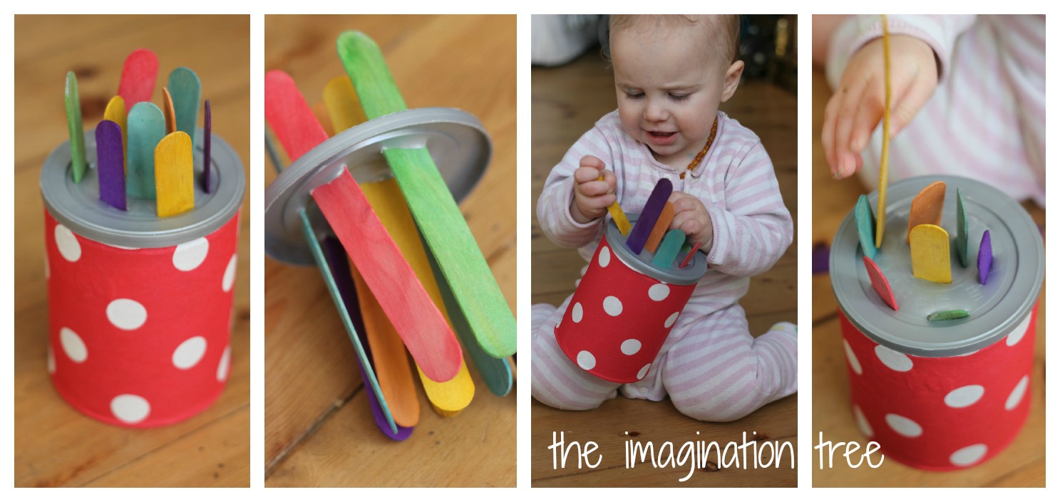 DIY Baby and Toddler Toys for Motor Skills - The Imagination Tree