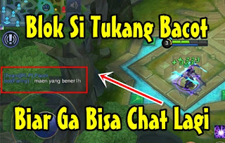 Cara Mematikan Chat Di Mobile Legends