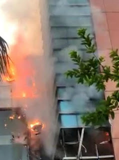 Fire in restaurant in  Pentagon mall haridwar