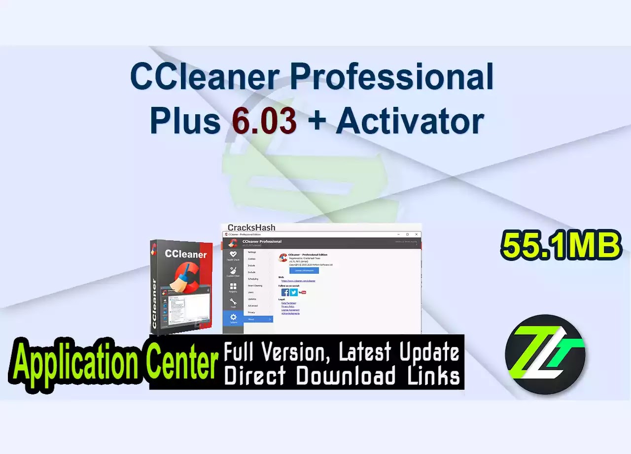 CCleaner Professional Plus 6.03 + Activator