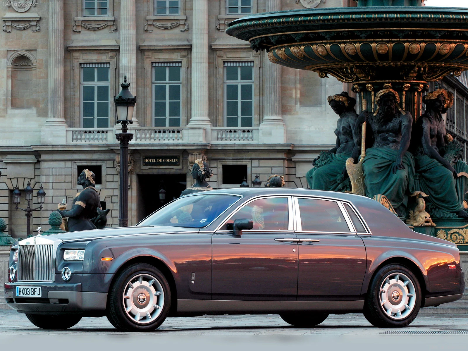 Hình ảnh xe siêu sang Rolls-Royce Phantom 2003 & nội ngoại thất