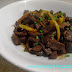 Atay ng Baka sa Oyster Sauce (Beef Liver Stir-fried in Oyster Sauce)