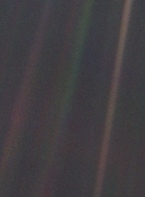 this is our only home, a pale blue dot