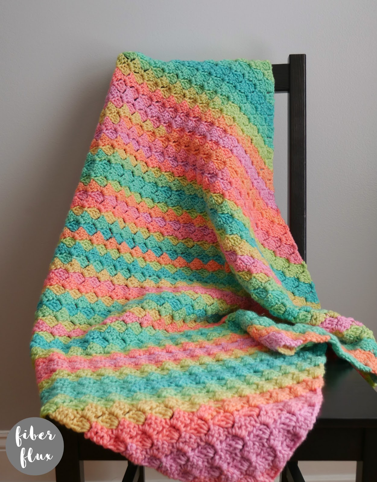 Fiber Flux Crochet Upgrade For A Fleece Blanket