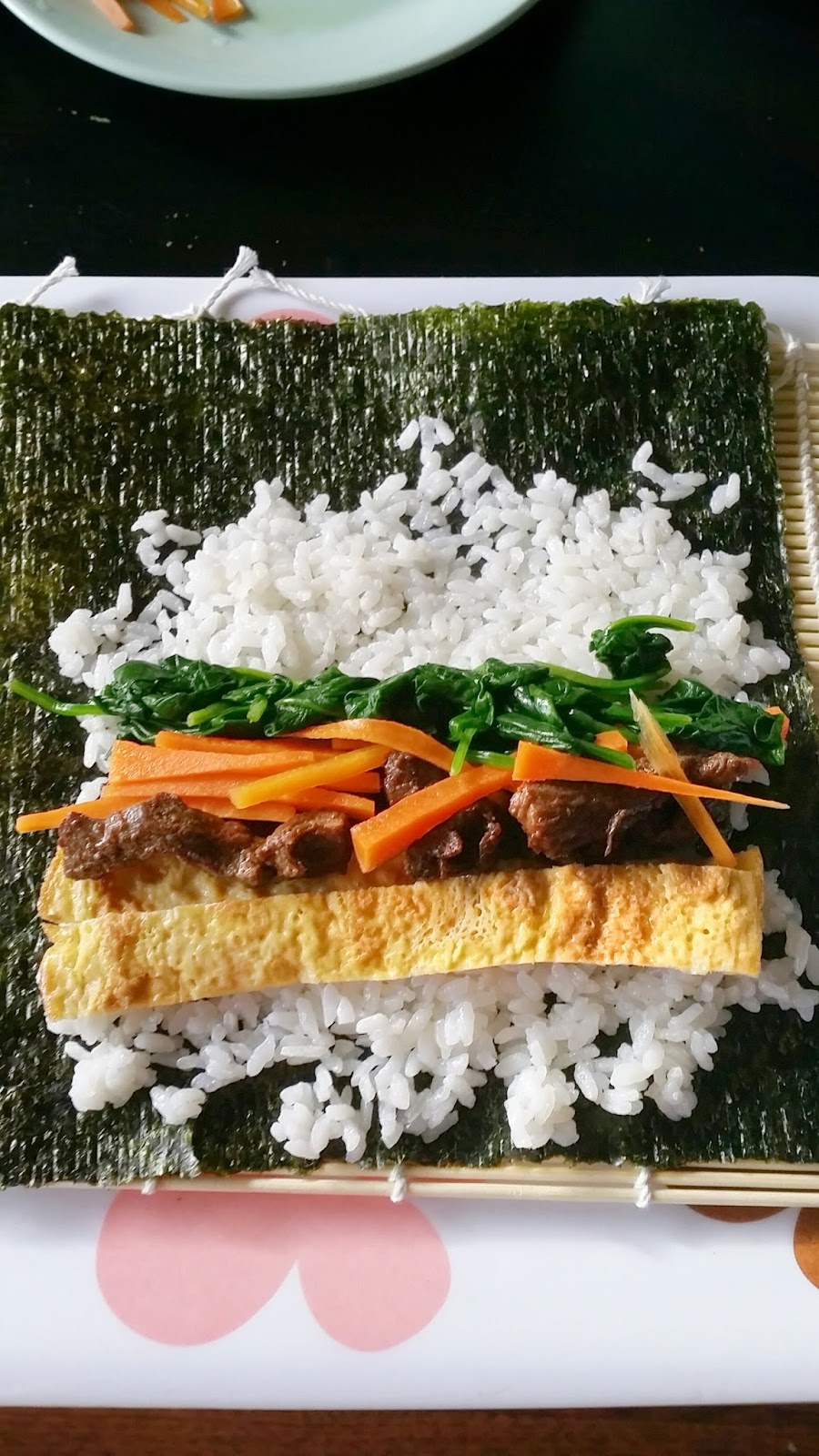 Mamadee's kitchen: Kimbap / gimbap Korean sushi