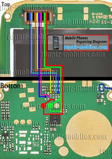 NOkia111+110 LCD Display jumper ways Solution