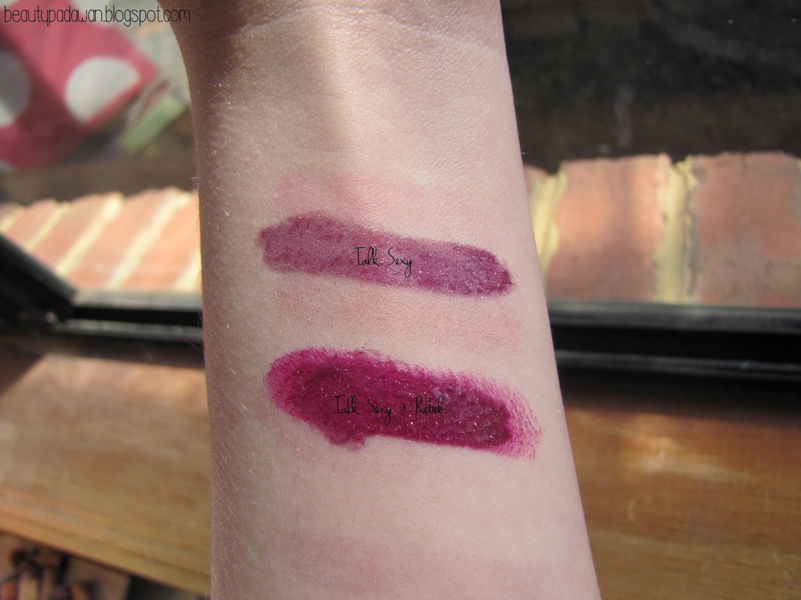 Lipstick gloss skin lip over layering and accessories