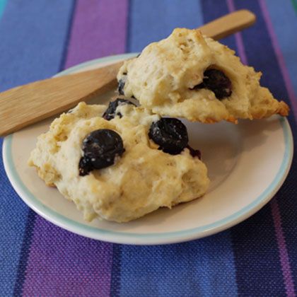 Blueberry Oat Scones