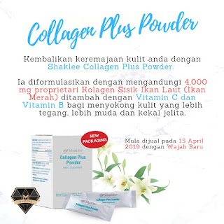 Collagen Plus Powder Shaklee Dah Ada Stok !