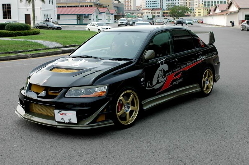 DESAIN Evo IX JACKIE CHAN EDITION ~ design car