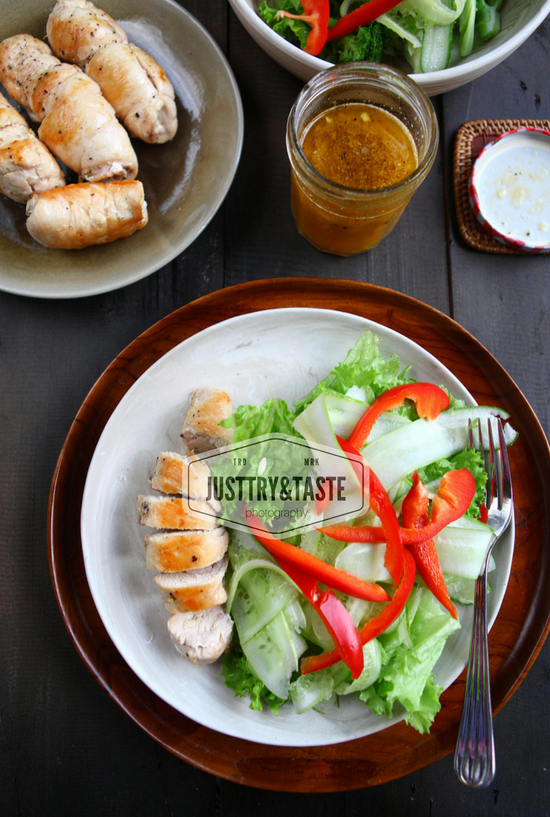 Resep Chicken Sous-Vide Salad  Just Try & Taste