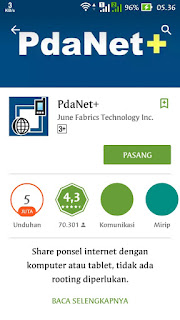 PDAnet Android