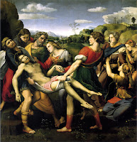 quadro da deposição de cristo na galeria borghese