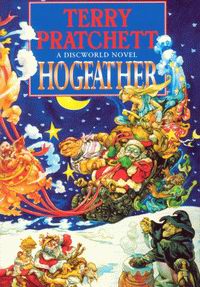 Cover of "Hogfather", a novel by Terry Pratchett