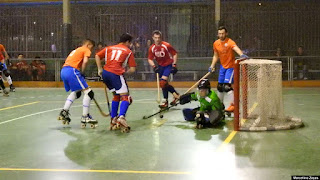 Partido entre el Gurutzeta y el Loyola, en Gorostiza