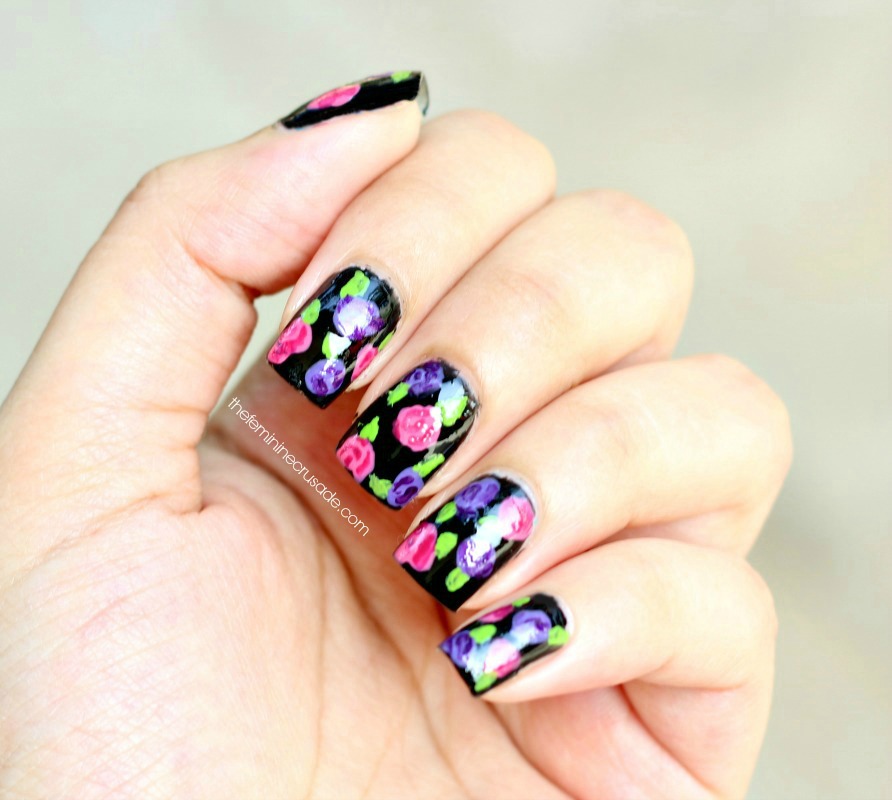 Floral Nail Art