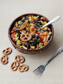 Gluten free Vegan Blackbeans salad