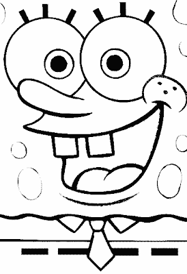 Spongebob Coloring on Most Famous Resident   Spongebob Squarepants From Nickelodeon