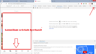 Cara Mudah Upload Photo di Instagram Dengan Laptop Atau Pc hanya dengan Browser Bawaan