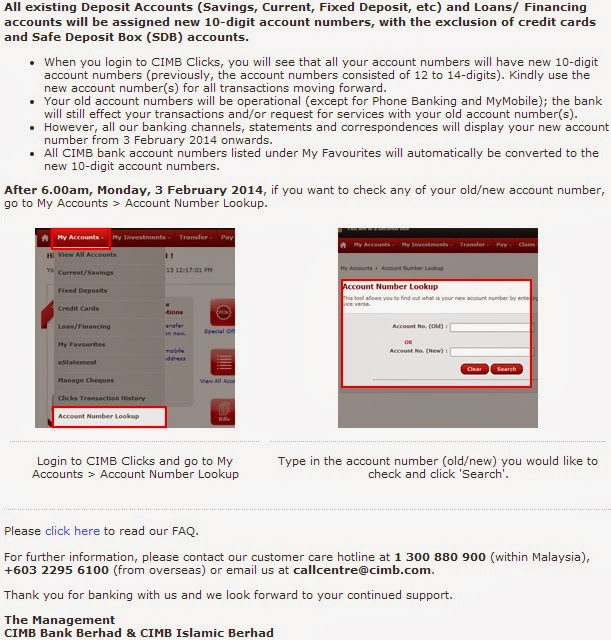 CIMB. Clicks, Account, Number, 10, Digit, Upgrade