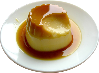 Receta de Flan de Manzanas