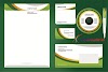 Green Themed Stationery