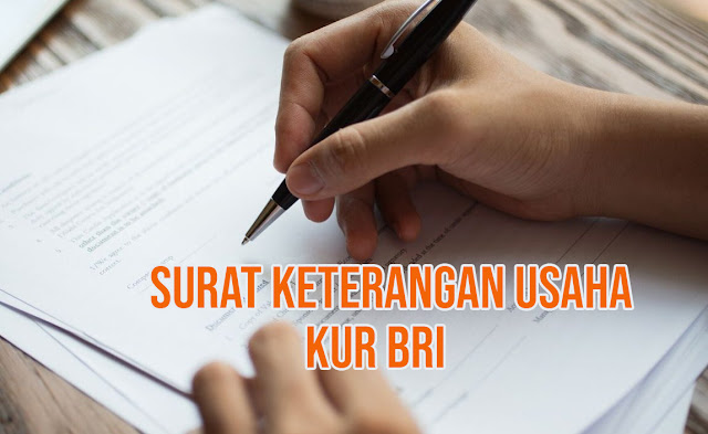 Contoh Surat Keterangan Usaha Untuk KUR BRI