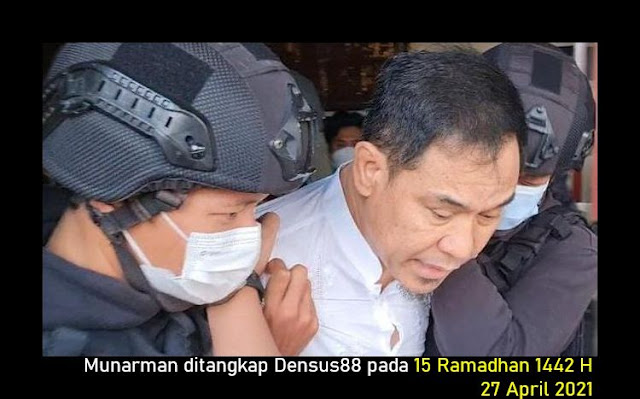 mengurangi vonis eks Sekretaris Umum Front Pembela Islam  MA Kurangi Vonis Munarman Jadi 3 Tahun Penjara Terkait Kasus Terorisme